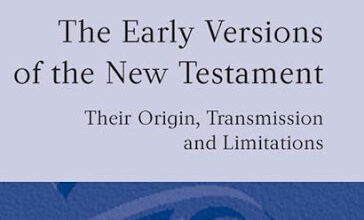 Metzger - The Early Versions of the New Testament