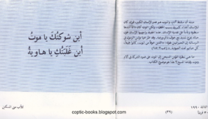 كتاب اين شوكتك يا موت اين غلبتك يا هاوية - الاب متى المسكين