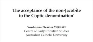 The acceptance of the non Jacobite
