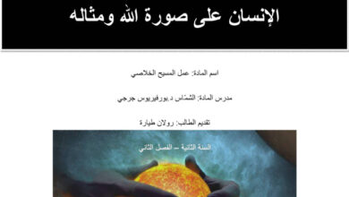 كتاب الانسان على صورة الله ومثاله - بورفيريوس جرجي