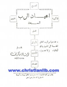 كتاب أعياد الرب السبعة - رشاد فكري